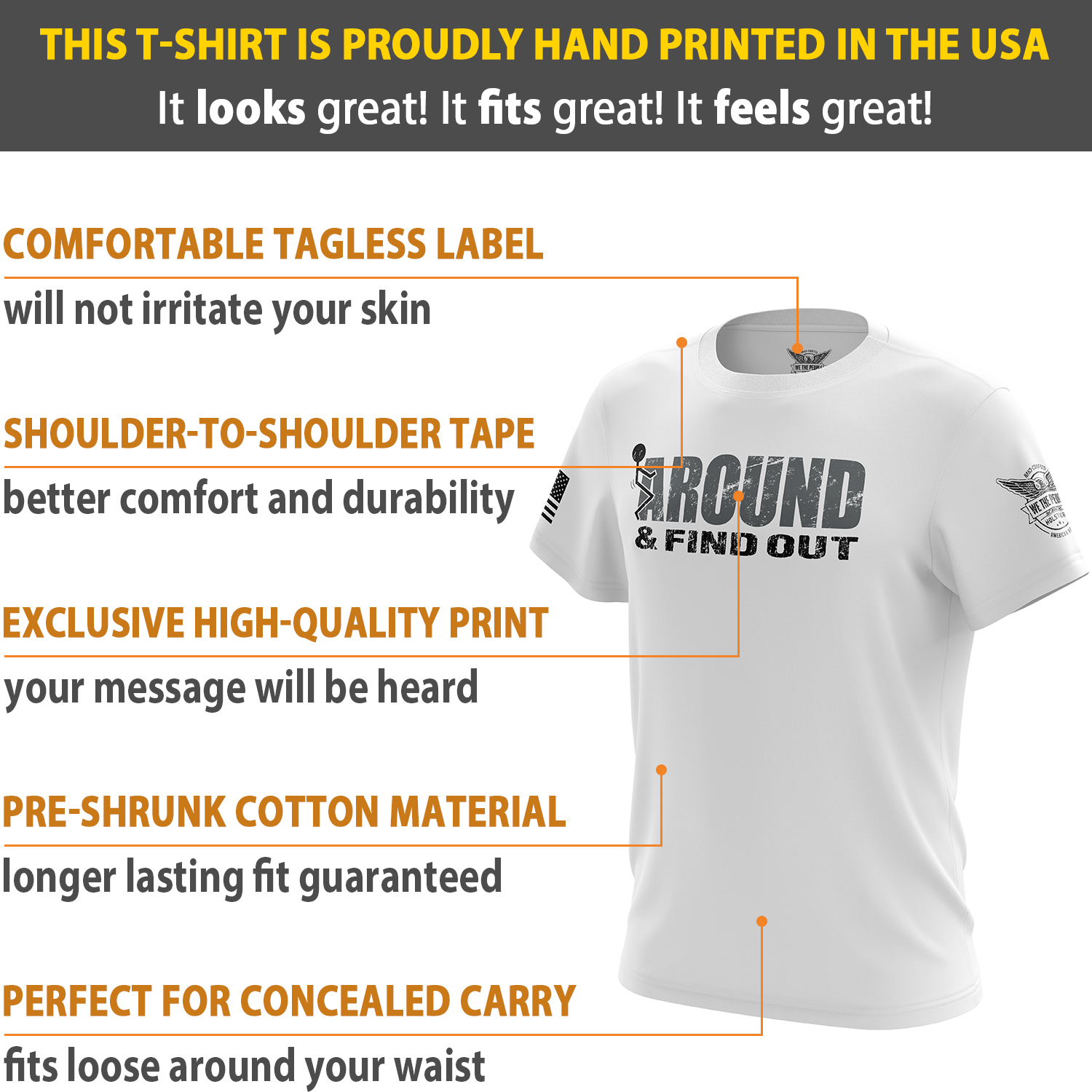 F around & Find Out Short Sleeve Shirt