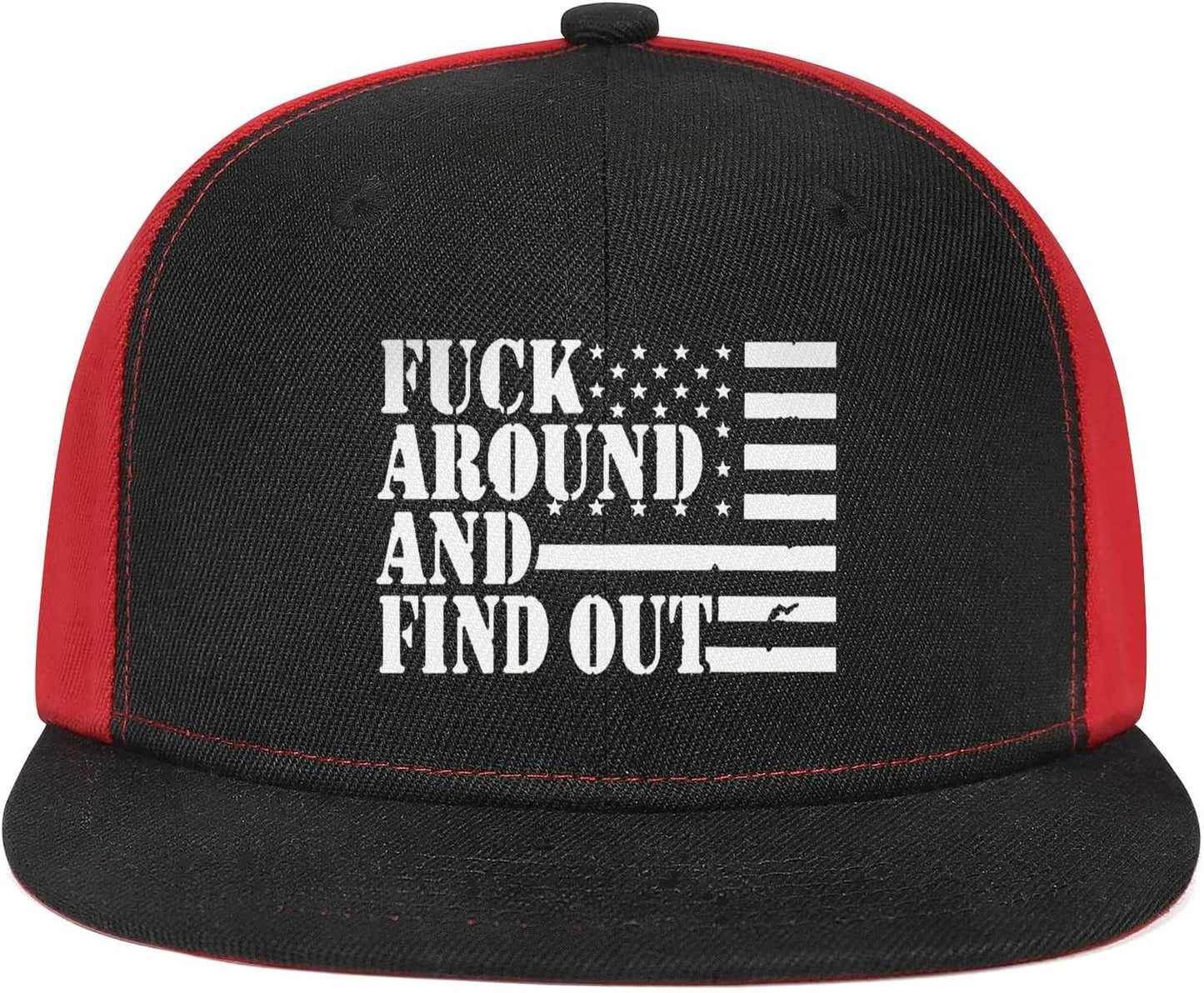 Fuck around and Find Out Hat Fuck around and Find Out Cap Mesh Baseball Cap Golf Hat Funny