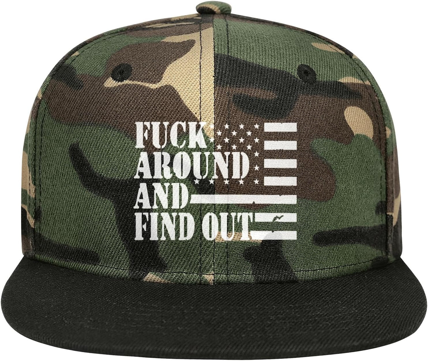 Fuck around and Find Out Hat Fuck around and Find Out Cap Mesh Baseball Cap Golf Hat Funny