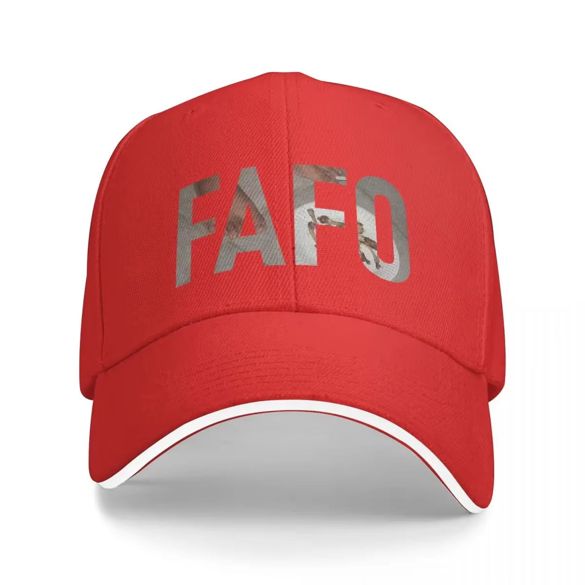 Fafo - STFU Talking to ME Baseball Cap Hiking Hat Hat Man Luxury Caps Women Men'S