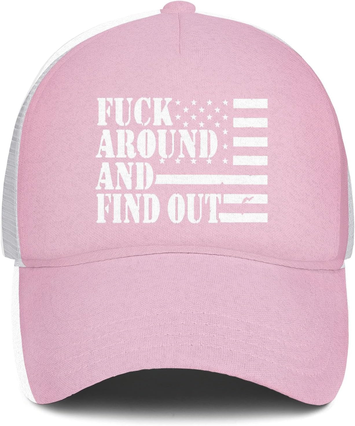 Fuck around and Find Out Hat Fuck around and Find Out Cap Mesh Baseball Cap Golf Hat Funny