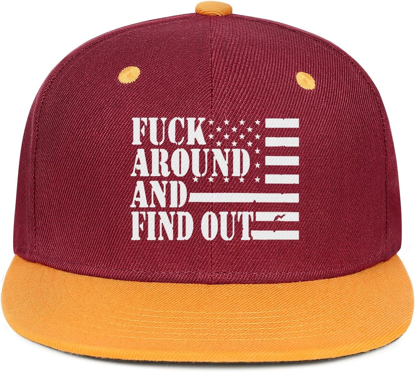 Fuck around and Find Out Hat Fuck around and Find Out Cap Mesh Baseball Cap Golf Hat Funny